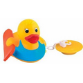 Rubber Surfing Duck w/ Bathtub Plug